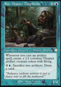 Sai, Master Thopterist - The Brothers' War Commander Decks