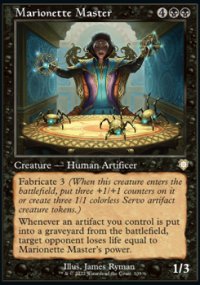 Marionette Master - The Brothers' War Commander Decks