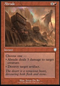 Abrade - The Brothers' War Commander Decks