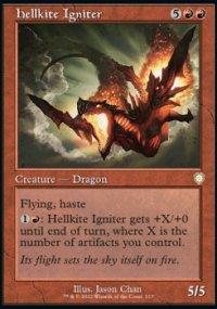 Hellkite Igniter - The Brothers' War Commander Decks