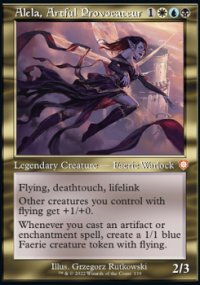 Alela, Artful Provocateur - The Brothers' War Commander Decks