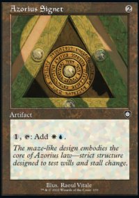 Azorius Signet - The Brothers' War Commander Decks