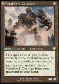 Metalwork Colossus - The Brothers' War Commander Decks
