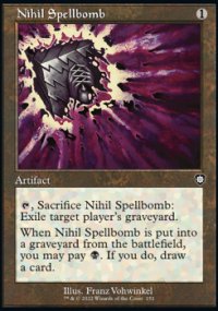 Nihil Spellbomb - The Brothers' War Commander Decks