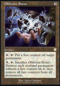 Oblivion Stone - The Brothers' War Commander Decks