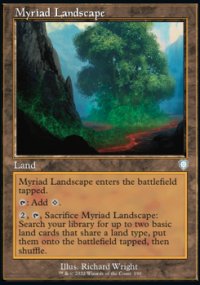 Myriad Landscape - The Brothers' War Commander Decks