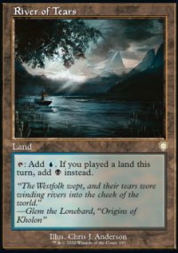 River of Tears - The Brothers' War Commander Decks