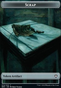 Scrap token - The Brothers' War Commander Decks