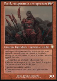 Farid, rcuprateur enteprenant - The Brothers' War Commander Decks