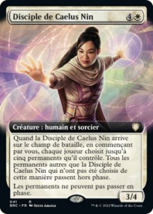 Disciple de Caelus Nin - The Brothers' War Commander Decks