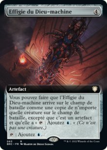 Effigie du Dieu-machine - The Brothers' War Commander Decks
