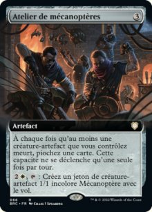 Atelier de mcanoptres - The Brothers' War Commander Decks