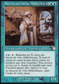 Muzzio, architecte visionnaire - The Brothers' War Commander Decks