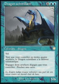 Dragon scintillant - The Brothers' War Commander Decks