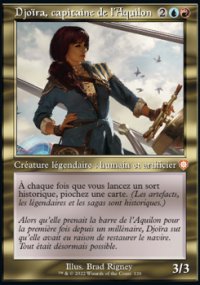 Djora, capitaine de l'Aquilon - The Brothers' War Commander Decks