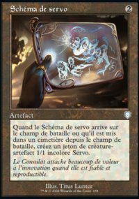 Schma de servo - The Brothers' War Commander Decks