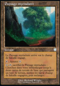Paysage myriadaire - The Brothers' War Commander Decks
