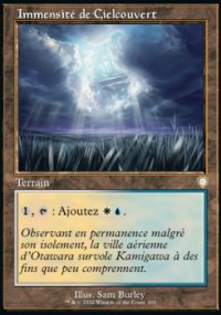 Immensit de Cielcouvert - The Brothers' War Commander Decks