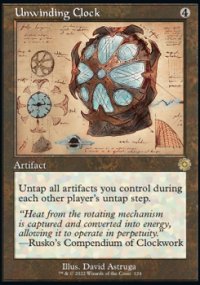 Unwinding Clock 2 - The Brothers' War Retro Artifacts