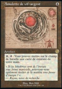 Amulette de vif-argent - 