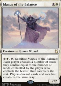 Magus of the Balance - Commander 2018