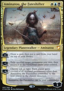 Aminatou, the Fateshifter - Commander 2018