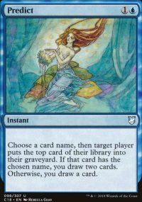 Predict - Commander 2018