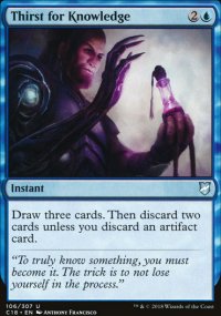 Thirst for Knowledge - Commander 2018