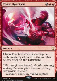 Chain Reaction - Commander 2018