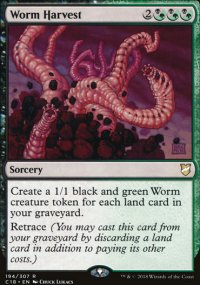 Worm Harvest - Commander 2018