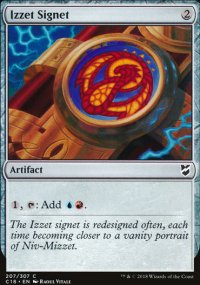 Izzet Signet - Commander 2018