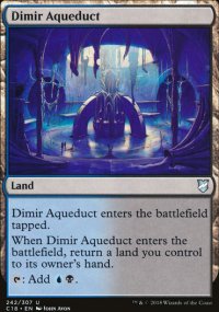 Dimir Aqueduct - Commander 2018