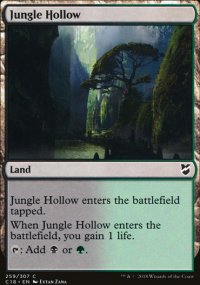 Jungle Hollow - Commander 2018