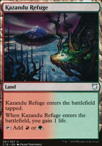 Kazandu Refuge - Commander 2018