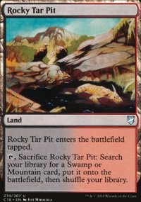 Rocky Tar Pit - Commander 2018