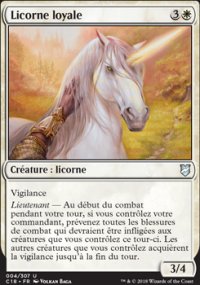 Licorne loyale - 