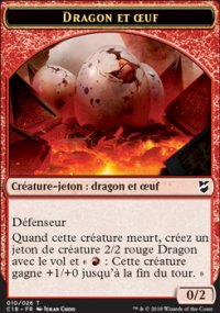 Jeton Dragon et uf - 