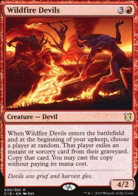 Wildfire Devils - Commander 2019