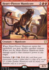 Heart-Piercer Manticore - Commander 2019