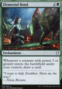 Elemental Bond - Commander 2019