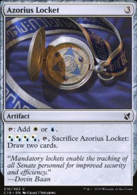 Azorius Locket - Commander 2019