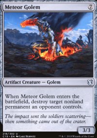 Meteor Golem - Commander 2019