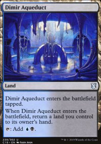 Dimir Aqueduct - Commander 2019