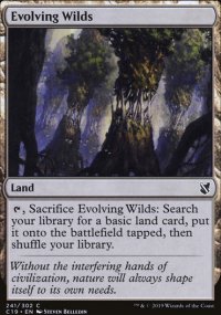 Evolving Wilds - Commander 2019