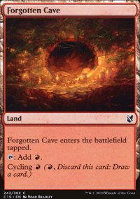 Forgotten Cave - Commander 2019
