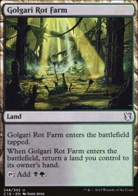 Golgari Rot Farm - Commander 2019
