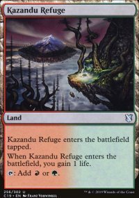 Kazandu Refuge - Commander 2019