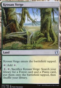 Krosan Verge - Commander 2019