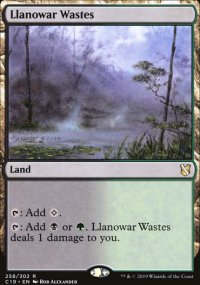 Llanowar Wastes - Commander 2019