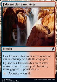 Falaises des eaux vives - 